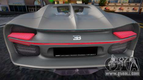Bugatti Chiron (Luxe) for GTA San Andreas