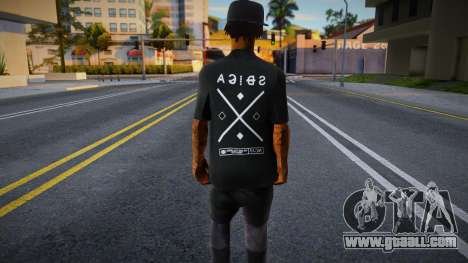 Fam2 Black Tshirt for GTA San Andreas