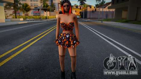 Halloween sexy girl for GTA San Andreas