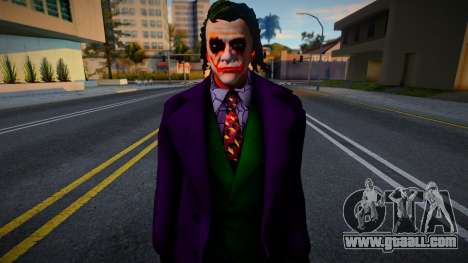 - Heath Ledger as Joker for GTA San Andreas