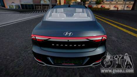 Hyundai Grandeur 2021 CCD for GTA San Andreas