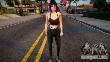 Sexy brunette for GTA San Andreas