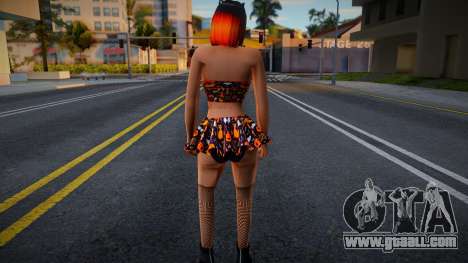 Halloween sexy girl for GTA San Andreas