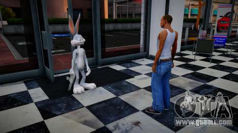 Buggz Bunny bodyguard for GTA San Andreas