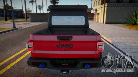 Jeep Gladiator Rubicon 2021 Belka for GTA San Andreas