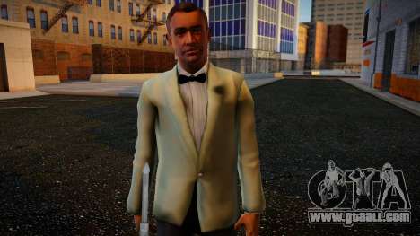 Bodyguard James Bond for GTA San Andreas