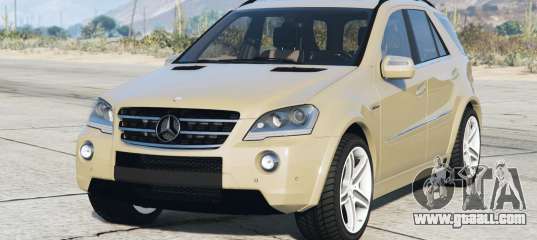 Mercedes-Benz ML 63 AMG (W164) 2009 add-on for GTA 5