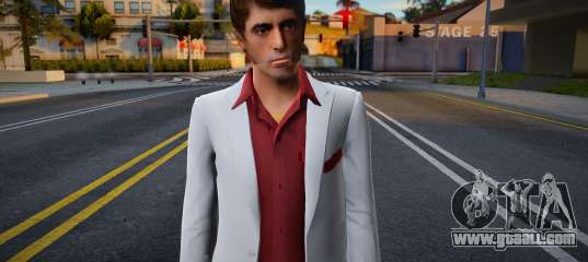 Scarface - Tony Montana Casual V1 Default 2 for GTA San Andreas