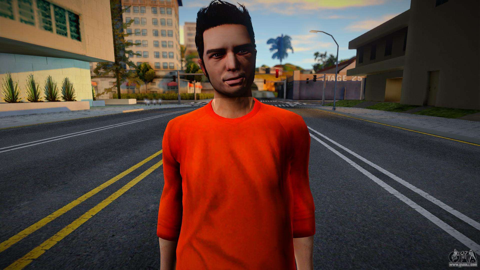 GTA 3 Claude Ped for GTA San Andreas