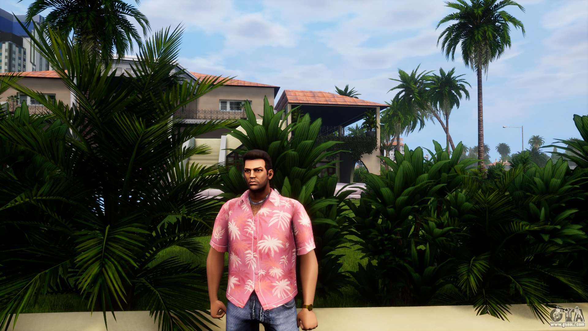 Themed Hawaiian shirt v2 for GTA Vice City Definitive Edition