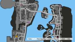 Radar, map and icons in the style of GTA 5 for GTA Vice City Definitive Edition