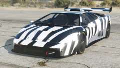 Lamborghini Diablo Ebony Clay for GTA 5