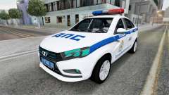 Lada Vesta Police (GFL) 2015 for GTA San Andreas