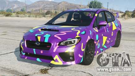 Subaru WRX Dark Orchid for GTA 5