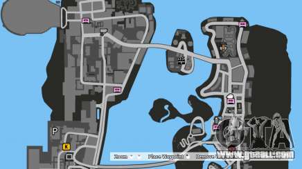Radar, map and icons in the style of GTA 5 for GTA Vice City Definitive Edition