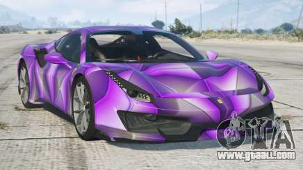 Ferrari 488 Pista Purpureus for GTA 5