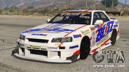 Nissan Skyline Uras Type-GT Drift S8 [Add-On] for GTA 5