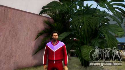 Red Tracksuit for GTA Vice City Definitive Edition