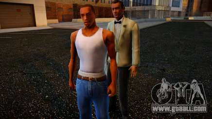 Bodyguard James Bond for GTA San Andreas