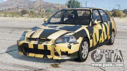 Honda Civic Sedan Pale Sandy Brown for GTA 5