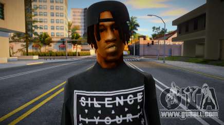 Fam2 Black Tshirt for GTA San Andreas