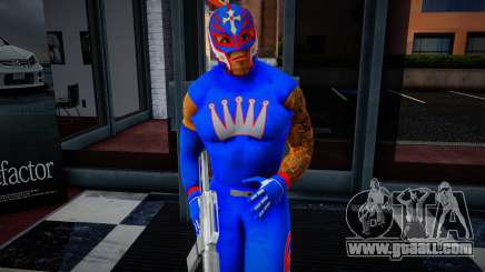 Bodyguard Ray Mysterio for GTA San Andreas