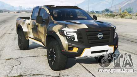 Nissan Titan Warrior 2016 S4 for GTA 5