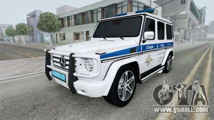 Mercedes-Benz G 55 AMG Police (W463) 2008 for GTA San Andreas