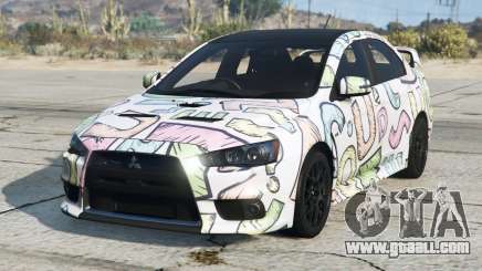 Mitsubishi Lancer Evolution Alabaster for GTA 5