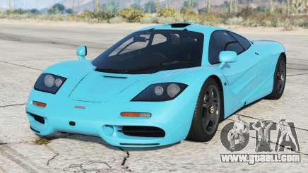 McLaren F1 Turquoise Blue for GTA 5