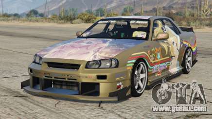 Nissan Skyline Uras Type-GT Drift S6 [Add-On] for GTA 5