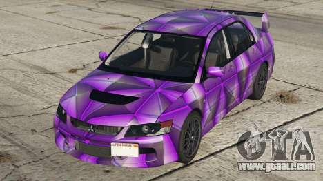 Mitsubishi Lancer Evolution IX MR Purple Plum