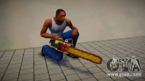 Gold Chainsaw - RE4R (Fan Made) for GTA San Andreas