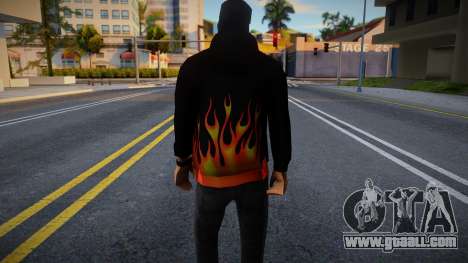 The Guy in the Fire Hoodie for GTA San Andreas