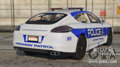 Porsche Panamera Turbo Police Hot Pursuit