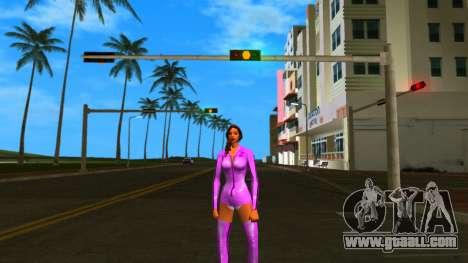 White girl pink Leather for GTA Vice City