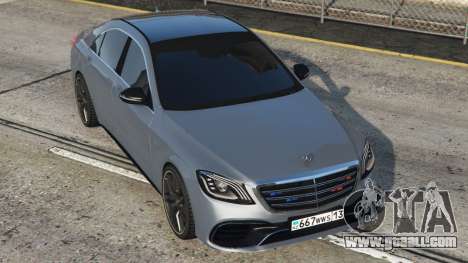 Mercedes-Benz S 63 AMG Light Slate Gray