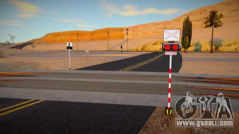 Railroad Crossing Mod Slovakia v32 for GTA San Andreas