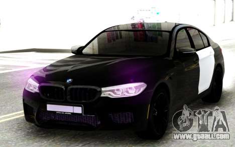 BMW M5 F90 black series for GTA San Andreas
