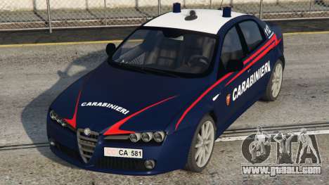 Alfa Romeo 159 Carabinieri (939A) Oxford Blue