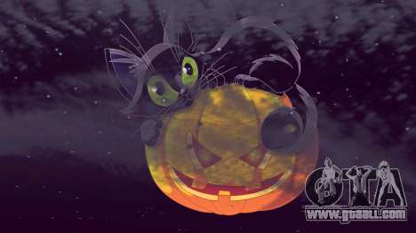 Pumpkin and cat for GTA San Andreas