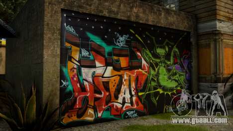 Grove CJ Garage Graffiti v10