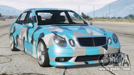 Mercedes-Benz E 55 AMG (W211) Dark Turquoise