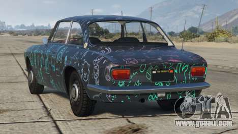 Alfa Romeo 1750 Pickled Bluewood