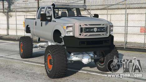 Ford F-350 Crew Cab Silver Chalice