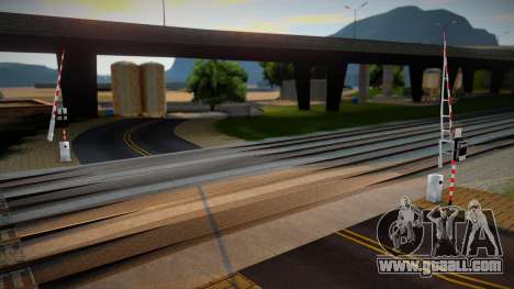 Railroad Crossing Mod Slovakia v14 for GTA San Andreas