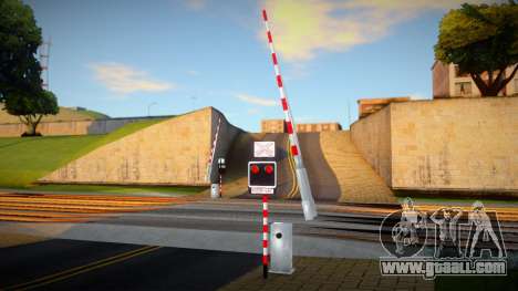 Railroad Crossing Mod Slovakia v14 for GTA San Andreas
