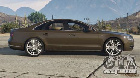 Audi A8 French Bistre