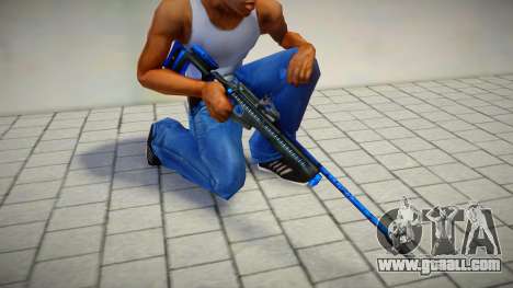 Blue Cuntgun Toxic Dragon by sHePard for GTA San Andreas