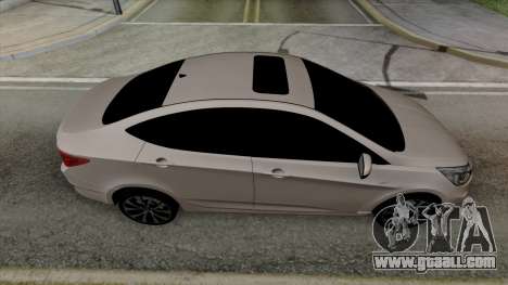 Hyundai Solaris Silver Chalice for GTA San Andreas